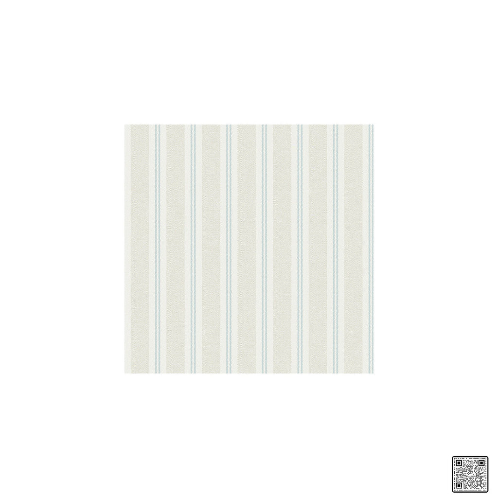Samples and Purchasing available for Ticking Stripe - Clear Skies  By Phillipe Romano | Phillipe Romano Barclay Living In Style |Geometric Stripes Wallcovering Vinyl/Faux Leather at Designer Wallcoverings and Fabrics