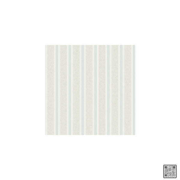 Samples and Purchasing available for Ticking Stripe - Clear Skies  By Phillipe Romano | Phillipe Romano Barclay Living In Style |Geometric Stripes Wallcovering Vinyl/Faux Leather at Designer Wallcoverings and Fabrics