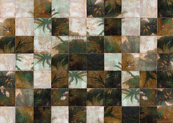 Exotic Damier WDEX1602, Sample Wallcoverings | Wall&decò