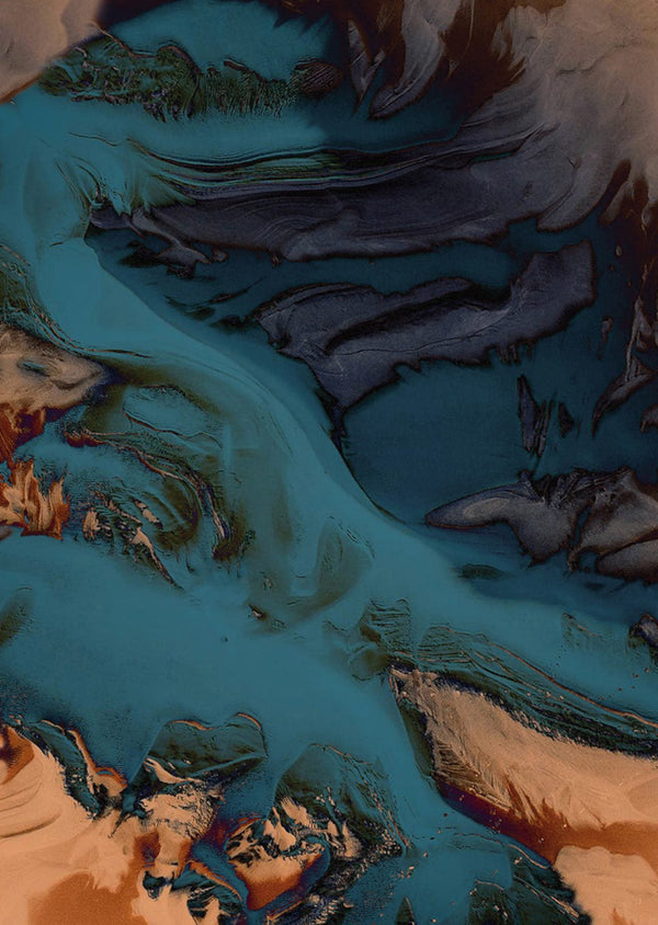 Layered Waves WDLW2101, Sample Wallcoverings | Wall&decò
