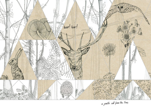 Woodland WDWO1501A, Sample Wallcoverings | Wall&decò