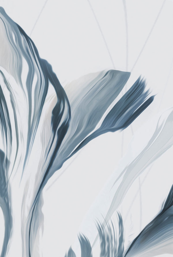 Swirl Blue | Emma Hayes Wallcovering