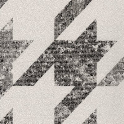 Well Dressed Cat Walk White - Off-White Commercial Wallcovering | Koroseal