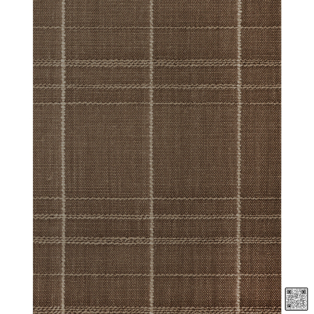 Samples and Purchasing available for Varrone - Burnt Umber  By Phillipe Romano | Phillipe Romano Natural Textiles |Plaid / Check Tone On Tone Wallcovering  at Designer Wallcoverings and Fabrics