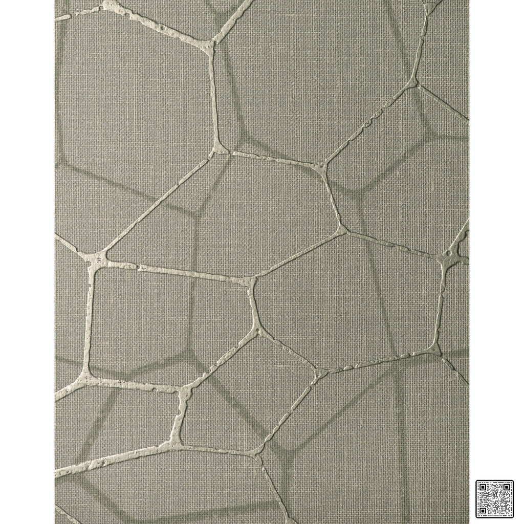 Samples and Purchasing available for Villasana - Pewter  By Phillipe Romano | Phillipe Romano Natural Textiles |Modern Tone On Tone Wallcovering Linen at Designer Wallcoverings and Fabrics