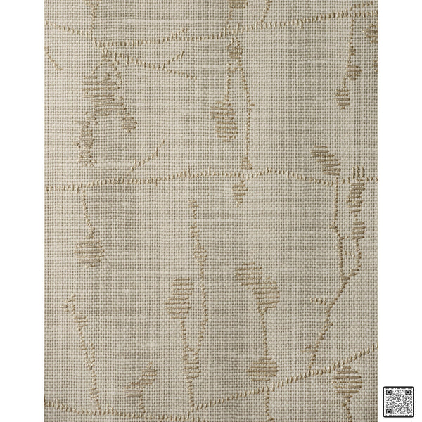 Samples and Purchasing available for Henley - Pashmina  By Phillipe Romano | Phillipe Romano Natural Textiles |Botanical & Floral Tone On Tone Wallcovering  at Designer Wallcoverings and Fabrics