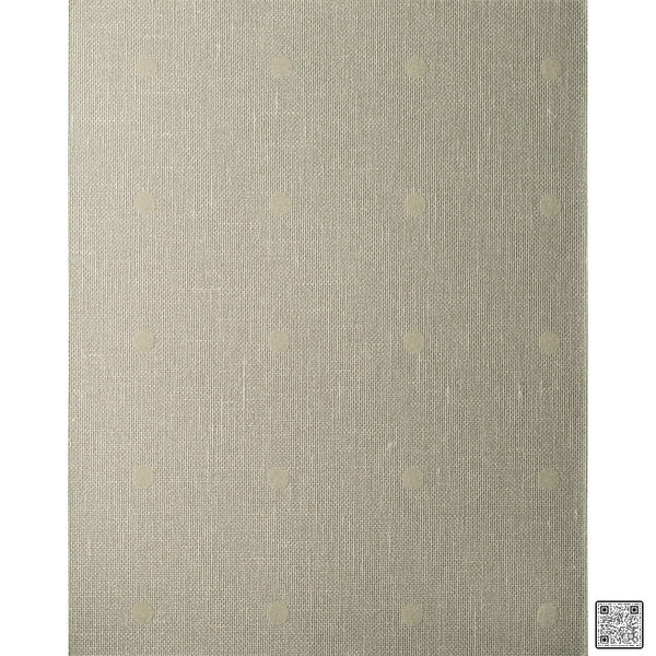 Samples and Purchasing available for Amiett - Sterling  By Phillipe Romano | Phillipe Romano Natural Textiles |Dots Tone On Tone Wallcovering  at Designer Wallcoverings and Fabrics