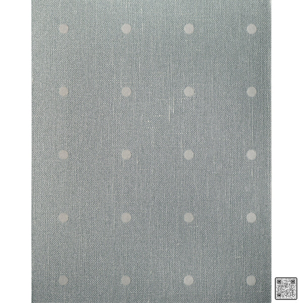 Samples and Purchasing available for Amiett - Azure  By Phillipe Romano | Phillipe Romano Natural Textiles |Dots Tone On Tone Wallcovering  at Designer Wallcoverings and Fabrics