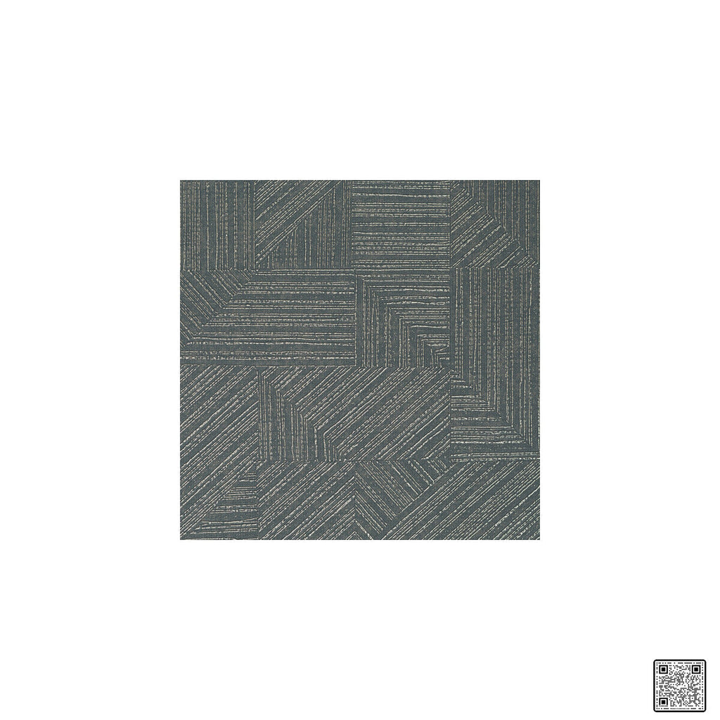 Samples and Purchasing available for Belcaro - Indigo  By Phillipe Romano | Phillipe Romano Thom Filicia Vinyls |Geometric Texture Wallcovering Vinyl/Faux Leather at Designer Wallcoverings and Fabrics
