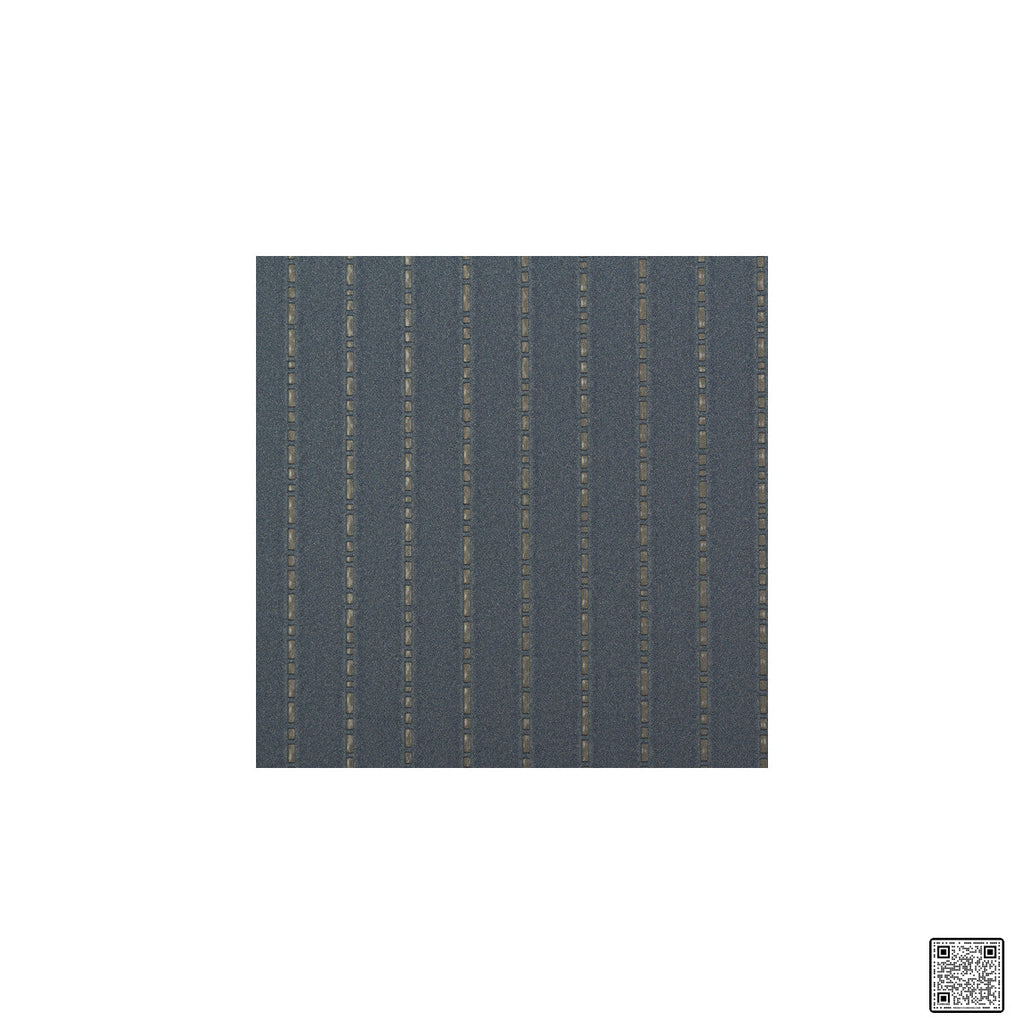 Samples and Purchasing available for Madden - Slate  By Phillipe Romano | Phillipe Romano Thom Filicia Vinyls | Stripes Wallcovering Vinyl/Faux Leather at Designer Wallcoverings and Fabrics