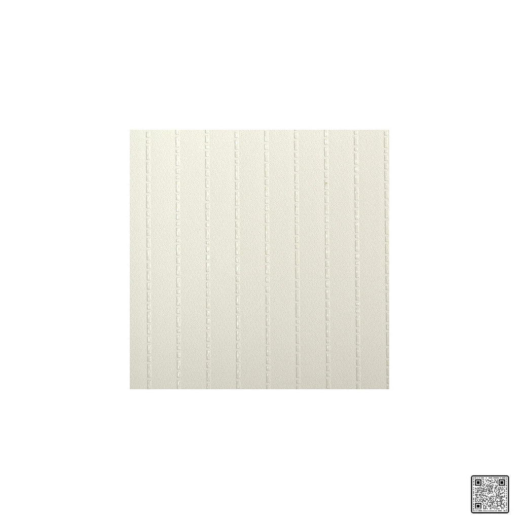 Samples and Purchasing available for Madden - Creme  By Phillipe Romano | Phillipe Romano Thom Filicia Vinyls | Stripes Wallcovering Vinyl/Faux Leather at Designer Wallcoverings and Fabrics