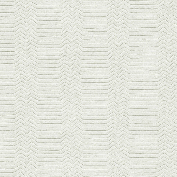 Samples and Purchasing available for Rossini - Chalk White By Phillipe Romano | Phillipe Romano Thom Filicia Vinyls | Modern Wallcovering Vinyl/Faux Leather at Designer Wallcoverings and Fabrics