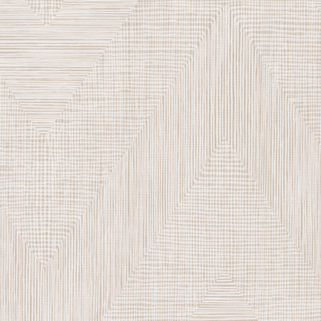 Samples and Purchasing available for Thistle - Pearl White By Phillipe Romano | Phillipe Romano Thom Filicia Vinyls |Modern Flamestitch Wallcovering Vinyl/Faux Leather at Designer Wallcoverings and Fabrics