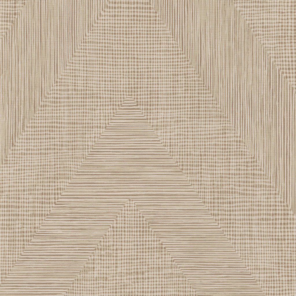 Samples and Purchasing available for Thistle - Linenp Beige By Phillipe Romano | Phillipe Romano Thom Filicia Vinyls |Modern Flamestitch Wallcovering Vinyl/Faux Leather at Designer Wallcoverings and Fabrics