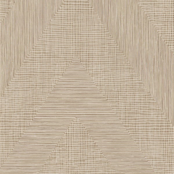 Samples and Purchasing available for Thistle - Linenp Beige By Phillipe Romano | Phillipe Romano Thom Filicia Vinyls |Modern Flamestitch Wallcovering Vinyl/Faux Leather at Designer Wallcoverings and Fabrics