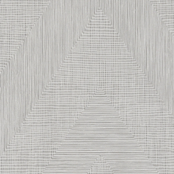 Samples and Purchasing available for Thistle - Stone Silver By Phillipe Romano | Phillipe Romano Thom Filicia Vinyls |Modern Flamestitch Wallcovering Vinyl/Faux Leather at Designer Wallcoverings and Fabrics