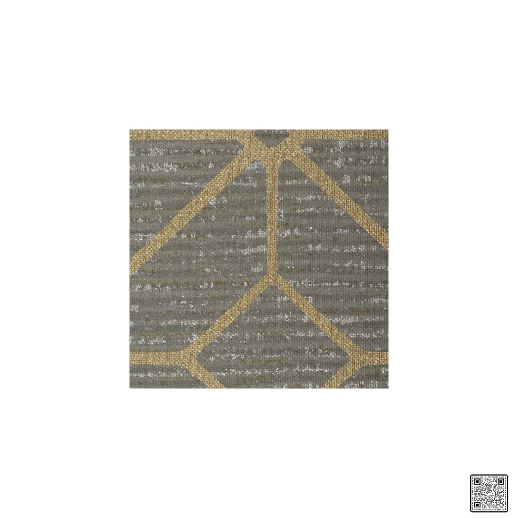 Samples and Purchasing available for Radius Trellis - Graphite  By Phillipe Romano | Phillipe Romano Thom Filicia Vinyls |Modern Geometric Wallcovering Vinyl/Faux Leather at Designer Wallcoverings and Fabrics