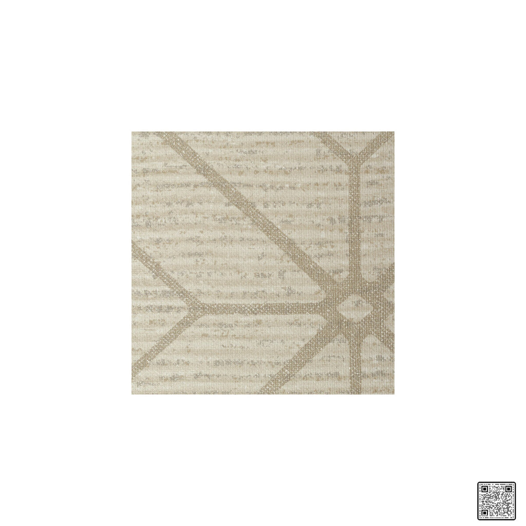 Samples and Purchasing available for Radius Trellis - Putty  By Phillipe Romano | Phillipe Romano Thom Filicia Vinyls |Modern Geometric Wallcovering Vinyl/Faux Leather at Designer Wallcoverings and Fabrics
