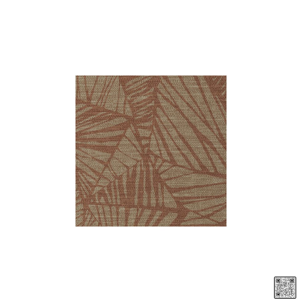 Samples and Purchasing available for Phoenix - Clay  By Phillipe Romano | Phillipe Romano Thom Filicia Vinyls | Botanical & Floral Wallcovering Vinyl/Faux Leather at Designer Wallcoverings and Fabrics