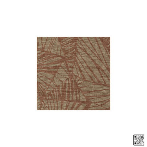 Samples and Purchasing available for Phoenix - Clay  By Phillipe Romano | Phillipe Romano Thom Filicia Vinyls | Botanical & Floral Wallcovering Vinyl/Faux Leather at Designer Wallcoverings and Fabrics