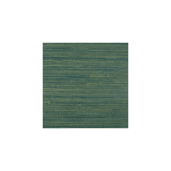Samples and Purchasing available for Montego - Tealp Teal By Phillipe Romano | Phillipe Romano Island Weaves |Solid Texture Wallcovering Grasscloth at Designer Wallcoverings and Fabrics