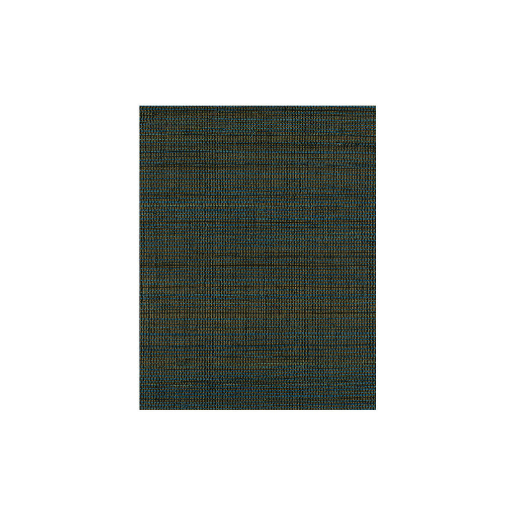 Samples and Purchasing available for Negril - Midnight Blue By Phillipe Romano | Phillipe Romano Island Weaves |Solid Texture Wallcovering Grasscloth at Designer Wallcoverings and Fabrics