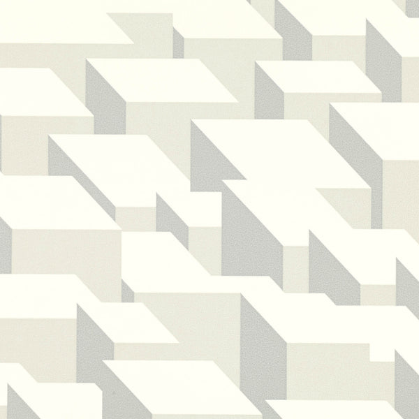 Cubic Bumps, Concrete Wallcoverings | Romo