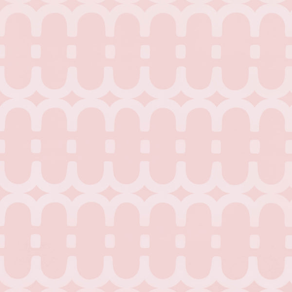 Loopy Link Wallpaper Rose | Romo Europe