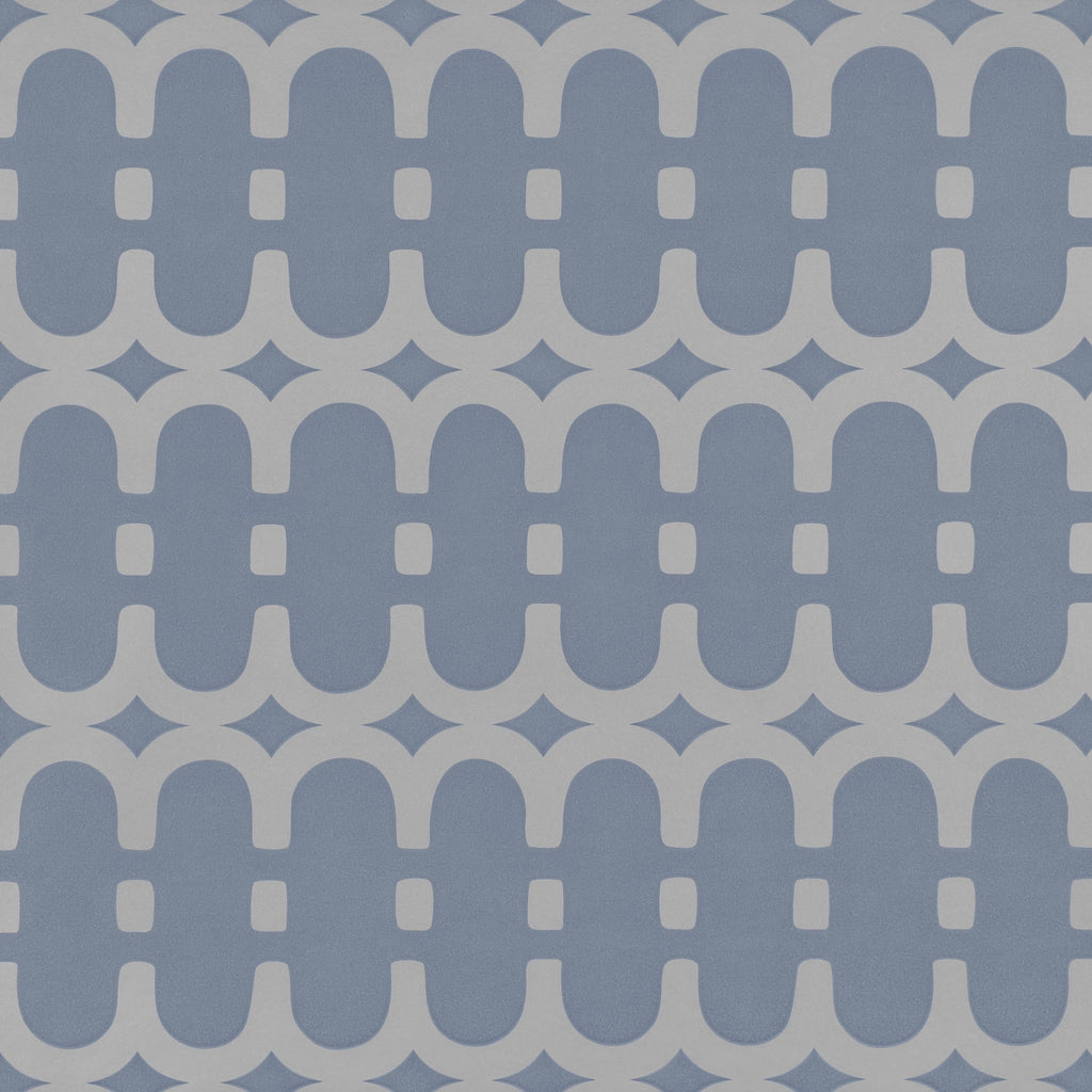 Loopy Link Wallpaper Steel | Romo Europe