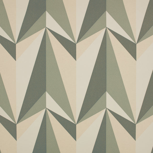 Origami Rockets Wallpaper Pistachio | Romo Europe