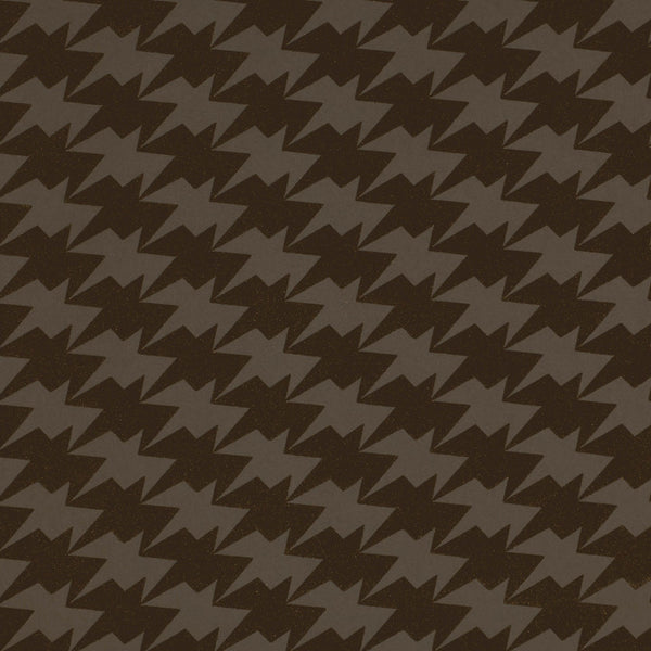 Zig Zag Birds - Bronze Wallcovering | Romo