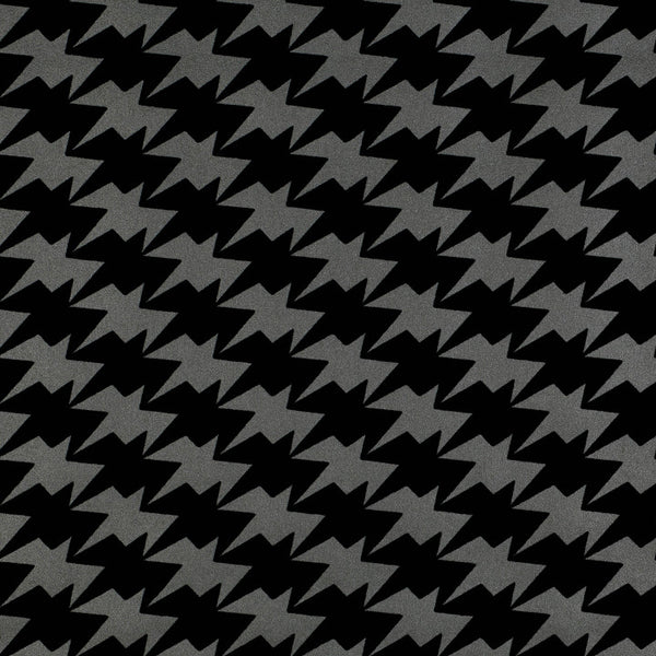 Zig Zag Birds, Noir Wallcoverings | Romo