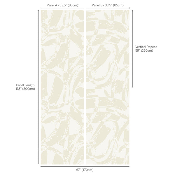 Vandal Wall Mural Shell | Romo Europe