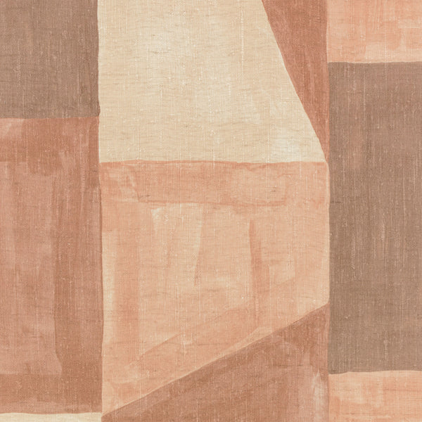 Reclaim Wall Mural Clay | Romo Europe