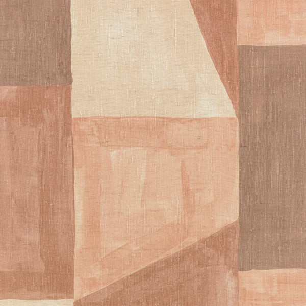 Reclaim Wall Mural - Clay Wallcovering | Romo
