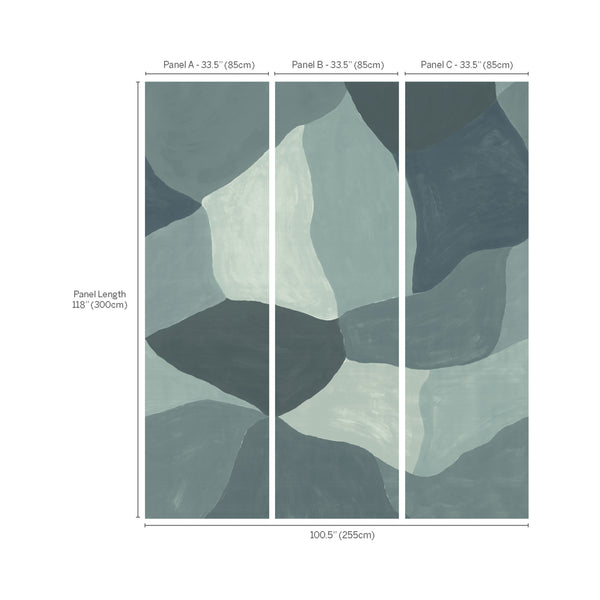 Studio Wall Mural Gulf | Romo Europe