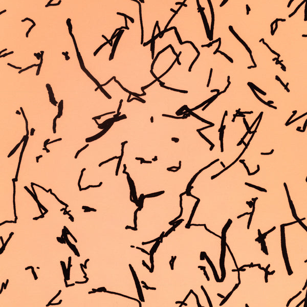 Scribble Wallpaper Amber | Romo Europe