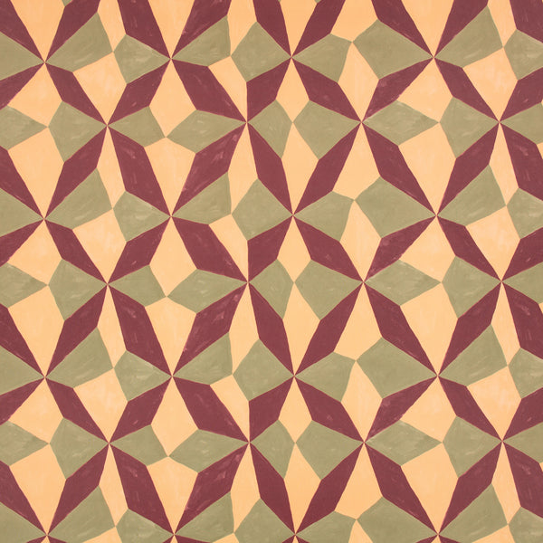 Stars Wallpaper Radicchio | Romo Europe