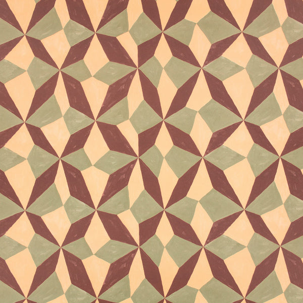 Stars, Radicchio Wallcoverings | Romo