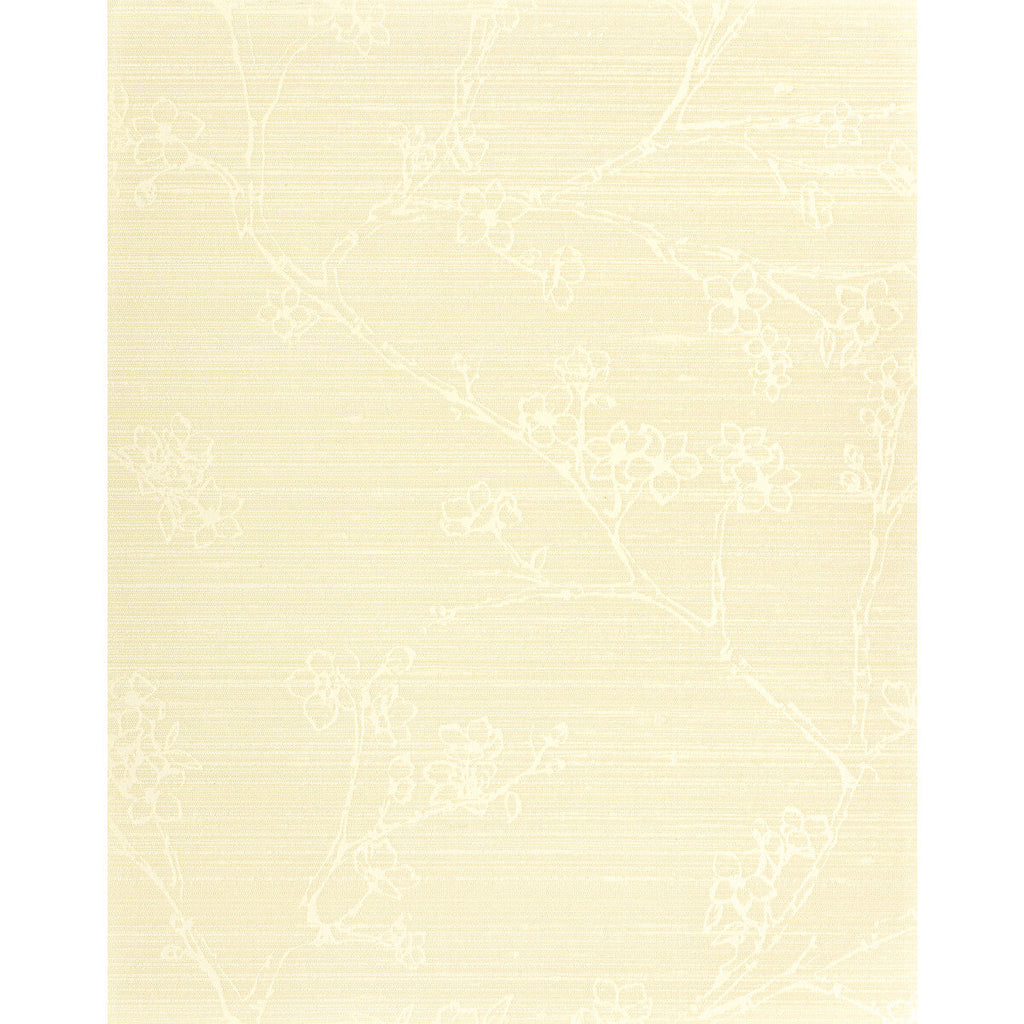 Samples and Purchasing available for Kaisa - Jasmine Yellow By Phillipe Romano | Phillipe Romano Classic Elegance | Botanical & Floral Wallcovering Silk at Designer Wallcoverings and Fabrics