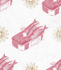 Sardines Red Wallpaper | Mind The Gap