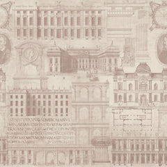 Vitruvius Taupe - Taupe, Sepia Wallcovering | Mind the Gap
