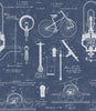 Patents Blue Wallpaper | Mind The Gap
