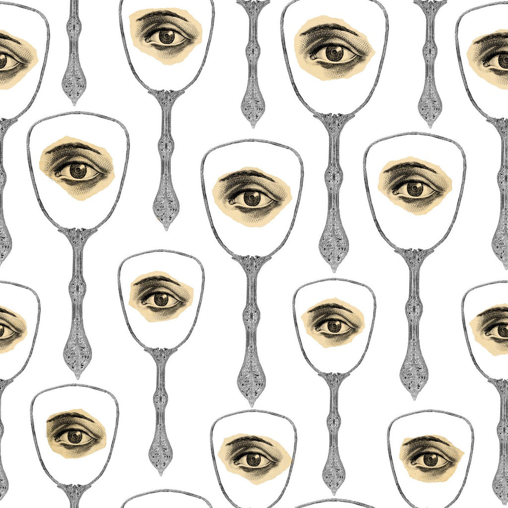 Mirror'S Eye Neutral Wallpaper | Mind The Gap