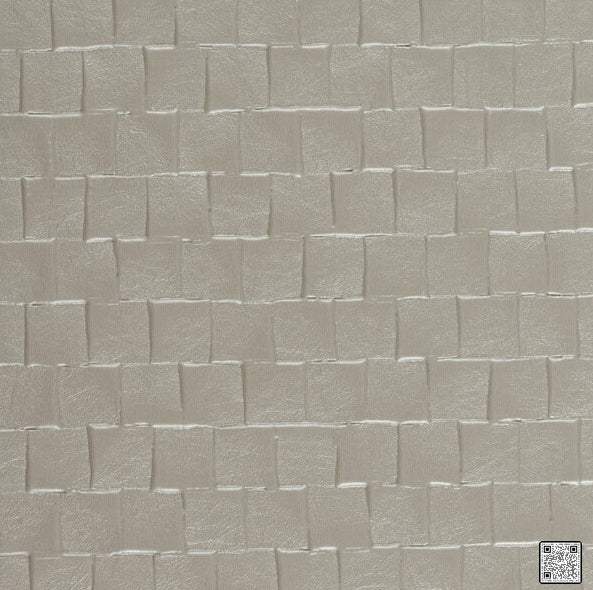 Samples and Purchasing available for Rock Candy - Pearl  By Phillipe Romano | Phillipe Romano Performace Vinyl |Geometric Texture Wallcovering Vinyl/Faux Leather at Designer Wallcoverings and Fabrics