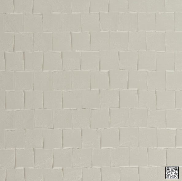 Samples and Purchasing available for Rock Candy - Cream  By Phillipe Romano | Phillipe Romano Performace Vinyl |Geometric Texture Wallcovering Vinyl/Faux Leather at Designer Wallcoverings and Fabrics