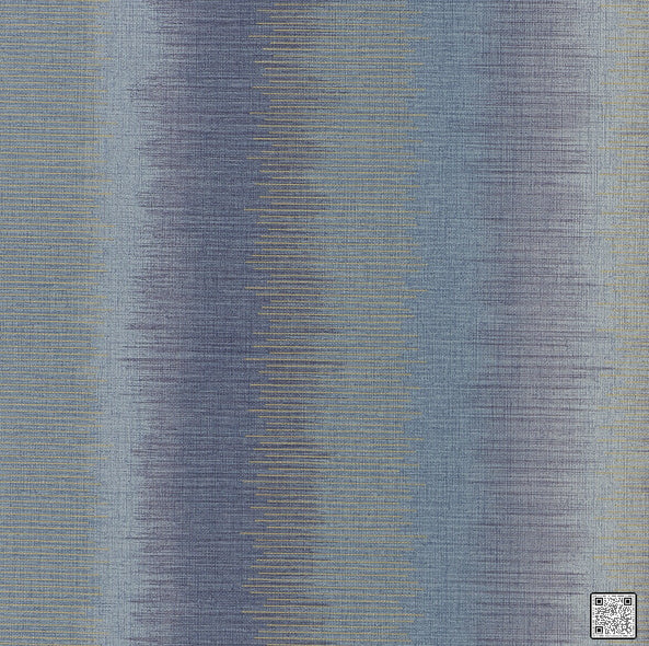 Samples and Purchasing available for Ombre Stripe - Shimmering Sea  By Phillipe Romano | Phillipe Romano Performace Vinyl |Stripes Texture Wallcovering Vinyl/Faux Leather at Designer Wallcoverings and Fabrics