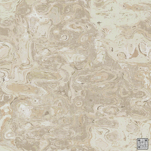 Lavalamp - Hemp  By Phillipe Romano | Phillipe Romano Showhouse |Modern Geometric Wallcovering Grasscloth