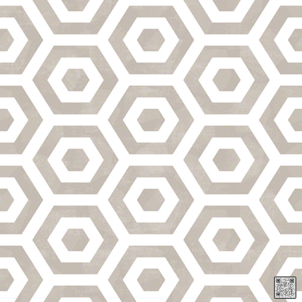 Pop - Dunep  By Phillipe Romano | Phillipe Romano Showhouse |Modern Geometric Wallcovering Grasscloth