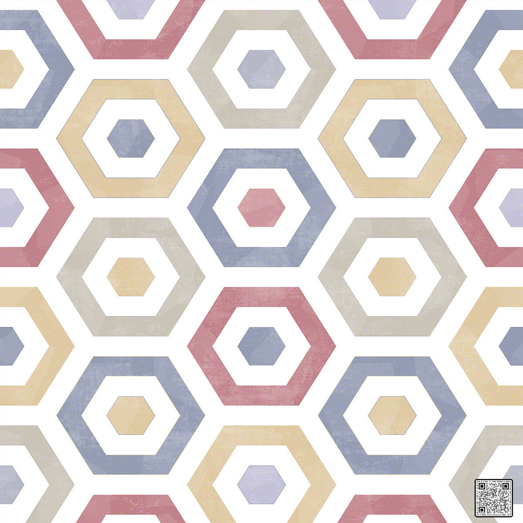 Pop - Shiraz Pinot  By Phillipe Romano | Phillipe Romano Showhouse |Modern Geometric Wallcovering Grasscloth